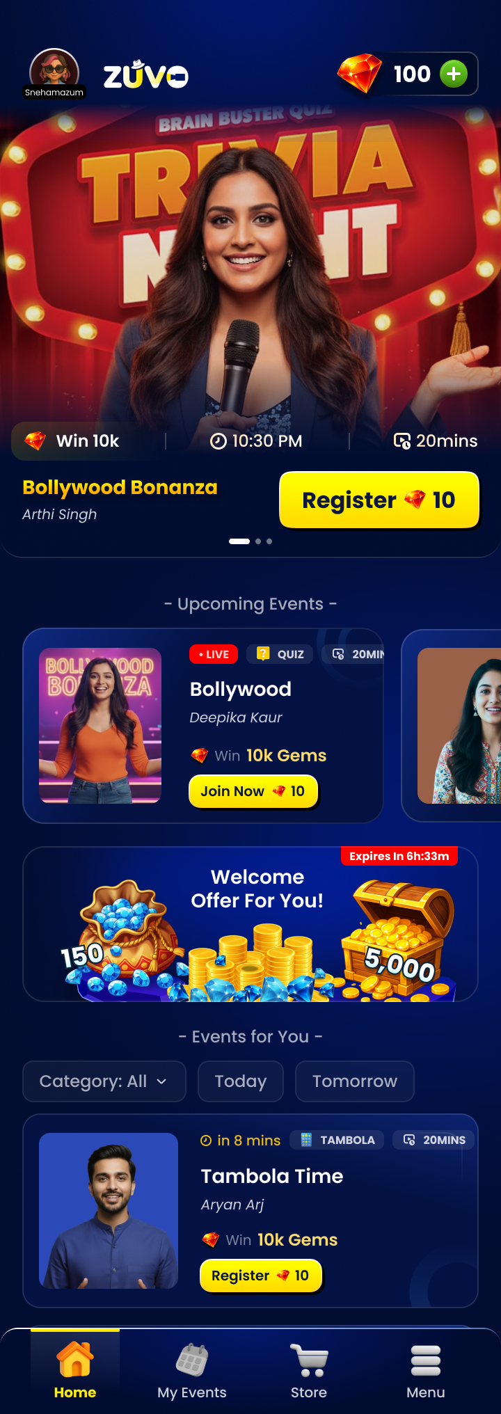 Join the game when it starts